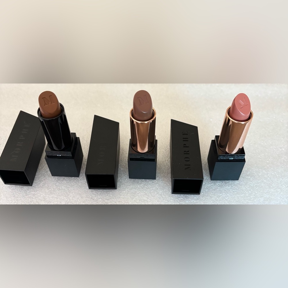 NEW Morphe Matte Lipstick Set - Sweet Tea, Main Squeeze, Single AF